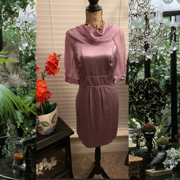 WALTER Silk Classy Modern Chic Dress. - Picture 5 of 15